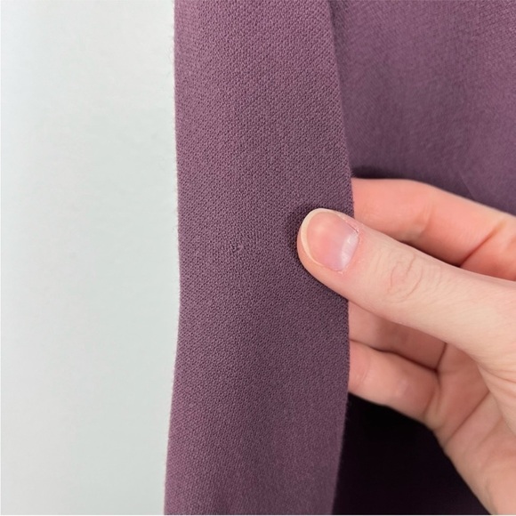 NEW NWT | Eileen Fisher | Wool Mauve Maroon Purple Midi Maxi Skirt | Size Small - Picture 7 of 9